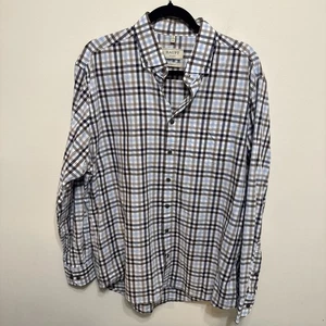 Camisa de vestir HAUPT Ecológica Alemania calce moderno para hombre XL 43/44 con botones usada en excelente estado - Imagen 1 de 5