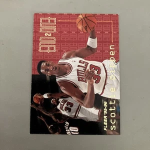 Carte collection basket Fleer NBA 95 - 96 - Scottie Pippen #485 - Picture 1 of 2