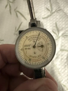 Interapid No. 310-B2 Messuhr .0005" mit Gehäuse Made in Switzerland - Bild 1 von 6
