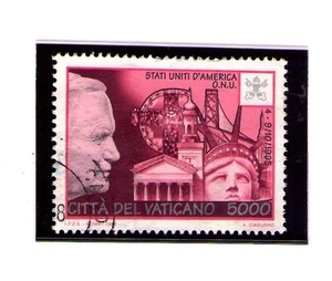 Vaticano Visitas del Papa valor del año 1996 (AE-854) - Imagen 1 de 1
