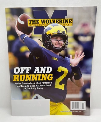 Michigan football program collectables The Wolverine Magazine - Image 1 of 2