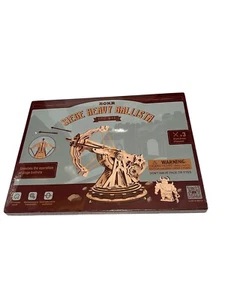 ROKR 3D Holzpuzzle Zum Selbermachen Bauen Modellbausätze-Belagerung Heavy Ballista Neu & Versiegelt - Bild 1 von 9