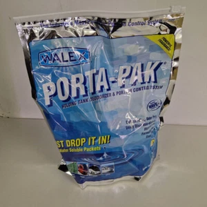 WALEX PORTA-PAK 50 Beutel Sanitärzusatz Deodorant Chemietoilette Dixi Boot - Bild 1 von 4