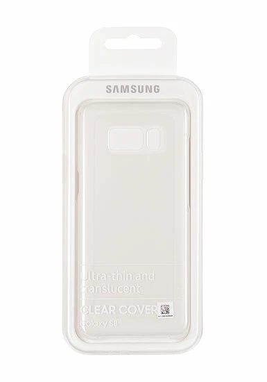 COVER CUSTODIA ORIGINALE SAMSUNG per GALAXY S8 PLUS SM-G955 BIANCO CLEAR CASE - Immagine 1 di 1