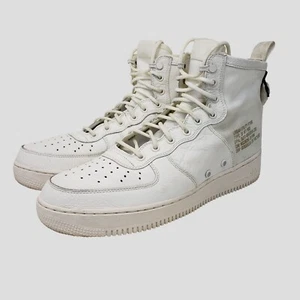 Nike SF Air Force 1 Mid Triple Ivory AA6655-100 Herren, S Größe 12 - Bild 1 von 9