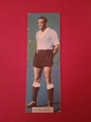 collectible card of the great Uruguayan soccer player Burgeño world champion1950 - Image 1 of 2