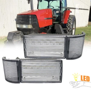 LED Headlights for Case IH MX100 MX110 MX120 MX135 MX150 MX170 178313A1 178312A1 - Picture 1 of 8