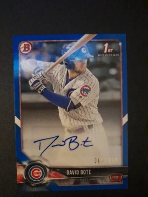 David Bote 1st Bowman Auto Blue 81/150 - Image 1 of 4