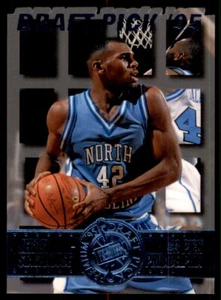 1995-96 Press Pass Premium Draft Picks #3 Jerry Stackhouse RC North Carolina Tar - Picture 1 of 2