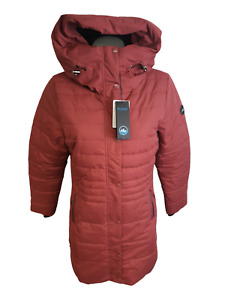 Winterjacke Polarino Jacke Winter Mantel Rot Neu Atmungsaktiv Warm Modern Gr. 36