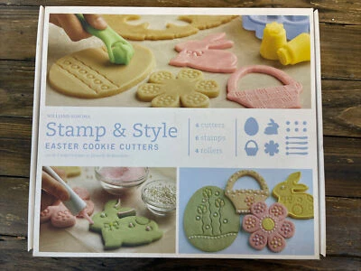 Williams Sonoma Stamp and Style Easter cookie Decorating Kit Cutters Stamps  - Image 1 of 4