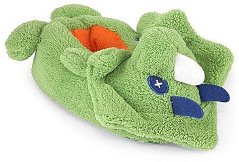 Перевернутые нескользящие тапочки Okie Dokie Green Dinosaur размер S 5/6 - Изображение 1 из 1