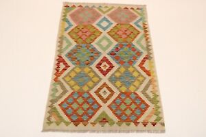 Nomads Kelim Fine Unique Persian Carpet Oriental Rug 1,50 X 1,04