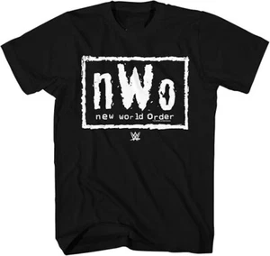 Unisex Nuevo Orden Mundial Lucha Negra Halloween Disfraz Disfraz Camiseta - Imagen 1 de 2