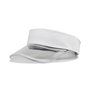 New Summer Transparent Brim Golf Tennis Beach Adjustable Cap Sun Women Visor Hat
