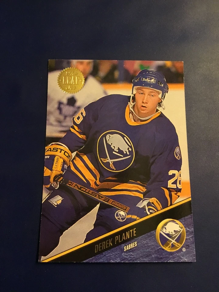 1993-94 Leaf - #258 Derek Plante (RC) - Image 1 of 1