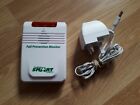Falls prevention wireless alarm monitor with power supply. SPARES OR REPAIR