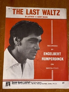 Vintage 1967 “THE LAST WALTZ”. Recorded by Engelbert Humperdinck - Picture 1 of 1