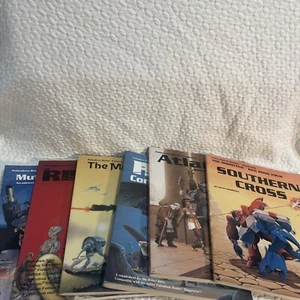 Lot Of 6 Palladium Role Playing Books Rifter, Atlantis, Southern Cross - Picture 1 of 7