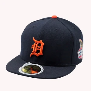 Cappellino aderente New Era Detroit Tigers World Series BAMBINI 59FIFTY nero - Foto 1 di 4