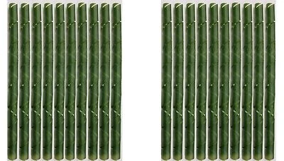 EXCOLO 20 x Stamm-Schutz Bäume Wild-Verbiss Fraßschäden Baumschutz- Rindenschutz 90 cm