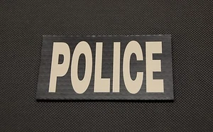 SONDERANGEBOT 2 IR PATCHES $12 VERSAND Infrarot POLIZEI schwarz & hellbraun IR Patch LEO - Bild 1 von 2