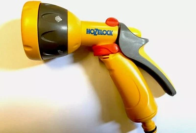 Hozelock Garden 5 Pattern Multi Spray Gun for Garden Hose pipe Free p & p - Image 1 of 4