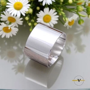 ANELLO DONNA UOMO A FASCIA LARGA IN ARGENTO 925 COLORE ARGENTO VINCENT PAUL - Foto 1 di 6