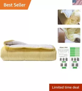 20Lb Velvet Weighted Blanket - Reversible Comfort for -Round Relaxation - Picture 1 of 12