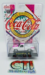 2024 M2 MACHINES X COCA-COLA - 1992 CHEVY CHEVROLET C1500 SS 454 - WHITE & PINK - Picture 1 of 5