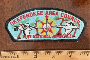 Striscia Consiglio Area Okefenokee 1997 Jamboree Nazionale CSP Boy Scouts BSA - Foto 1 di 5