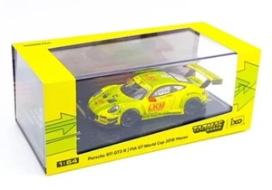 1/64 PORSCHE 911 GT3 R TARMAC WORKS IXO LAURENS VANTHOOR FIA GT WORLD 2018 MACAU - Picture 1 of 7