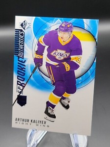 2020-2021 Upper Deck SP Hockey ARTHUR KALIYEV Rookie Authentics Blue #104