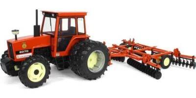 Allis Chalmers 6070 FWA w/ Rear Duals and Orange Wing Disc 2024 Iowa FFA LE 1:16 - Image 1 of 2