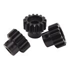 (15T)RC Motor Gears Durable Steel RC Car Motor Gear 8mm Inner Hole Accurate Gso