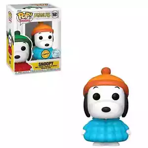PEANUTS CHASE SNOOPY IN BLUE COAT 3.75" POP TV VINYL FIGURE 1681 FUNKO - Picture 1 of 3