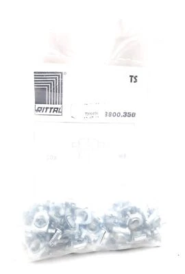 Lot of 50 Rittal 8800.350 Captive Nut Insertion From Front M8 - Image 1 of 4