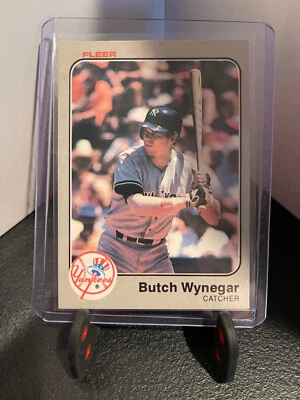 1983 Fleer - #399 Butch Wynegar - Image 1 of 2