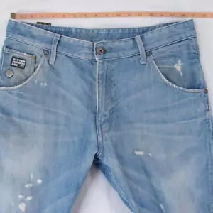 Herrens G-Star ARC 3D LOOSE TAPERED Relaxed Baumwolle Blau Jeans W34 L34 - Bild 1 von 7