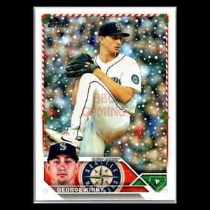 George Kirby 2023 Topps Holiday Seattle Mariners #H3 Baseball Card - Picture 1 of 2