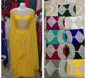 OFERTA Nuevo Vestido Largo Marroquí Dubai Kaftanes Farasha Abaya Muy Elegante COMO NUEVO 2062 - Imagen 1 de 3