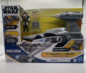 Star Wars The Mandalorian's N-1 Starfighter and Figure Set New🔥3.75 Compatible - Picture 1 of 5