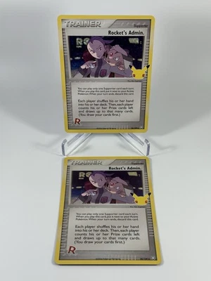 Pokemon Celebrations Rocket's Admin. Classic Collection #86/109 Holo (2 Cards) - Image 1 of 2