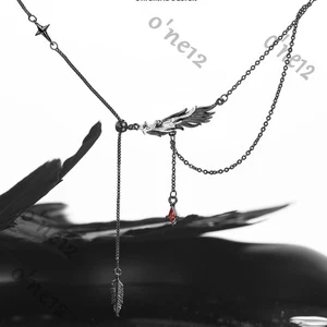 Anime Love and Deepspace Sylus Chocker Necklace Pendant Ornament Cospaly Gift - Picture 1 of 5