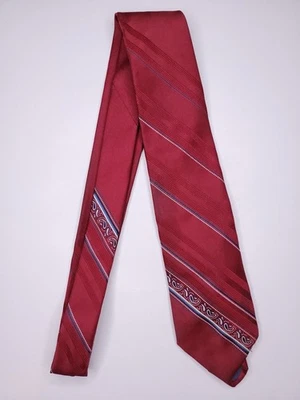 Oakton Ltd Mens Formal Necktie 55"Lx3"W Maroon Neck Tie - Image 1 of 4