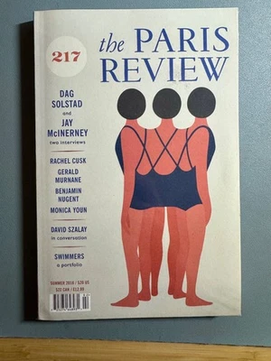 The Paris Review 217 SIGNED by Rachel CUSK and David SZALAY | Spring 2016 - Image 1 of 4