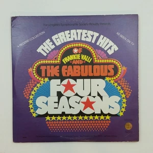 FRANKIE VALLI & THE FOUR SEASONS Greatest Hits SQ95833 4x LP Vinyl VG+nr++ 1974 - Picture 1 of 9