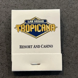 Tropicana Casino Las Vegas Full Unstruck 20 Strike Matchbook - Picture 1 of 4