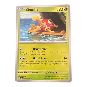 Shuckle 005/197 - Obsidian Flames Pokemon Card - Picture 1 of 2