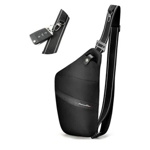 Alphantino Cross Body Sling schwarz Wandern Radfahren multifunktional - Bild 1 von 5
